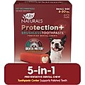 Ark Naturals Protection+ Brushless Toothpaste Small Dental Dog Treats, 60 count
