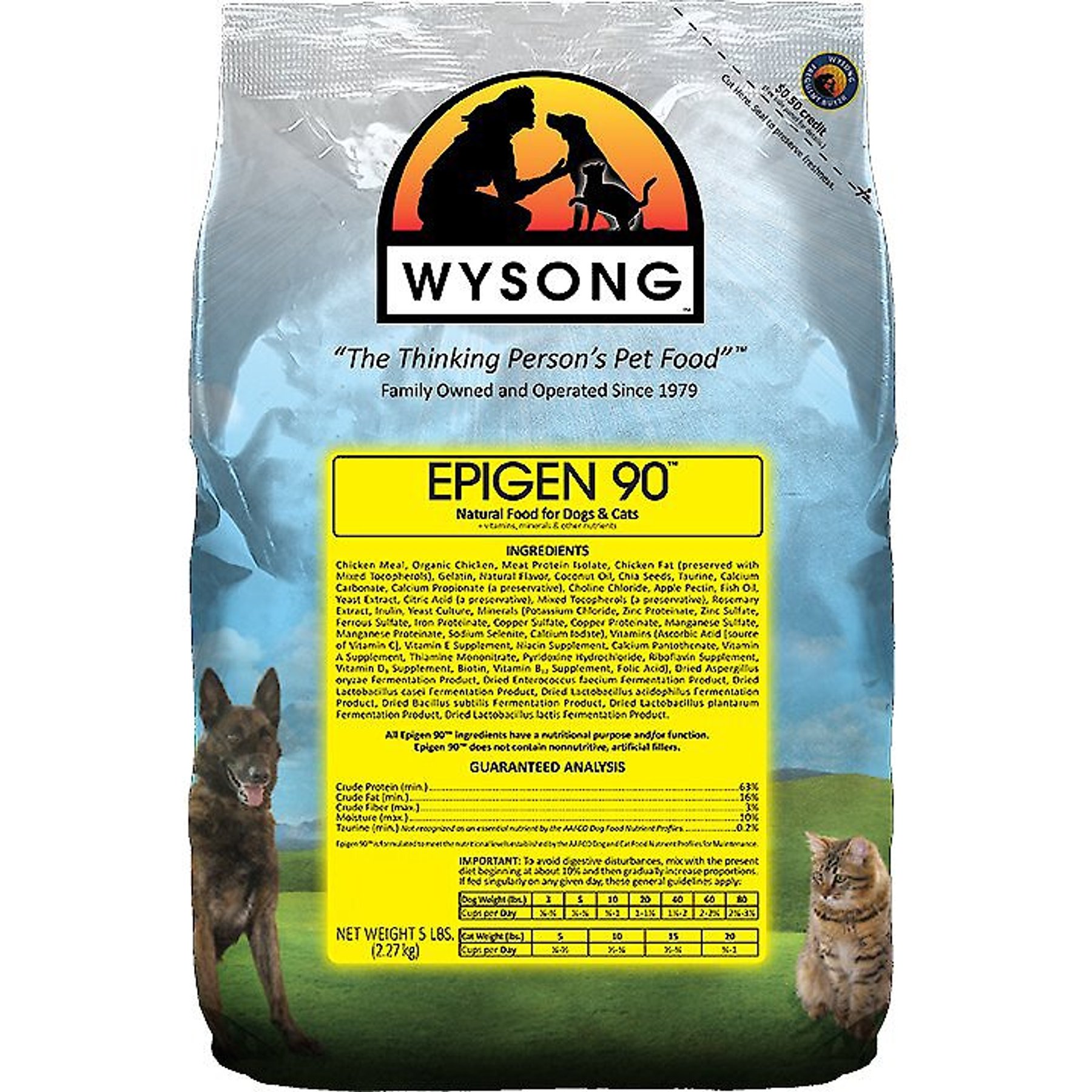 Wysong epigen 90 digestive support store ferret diet