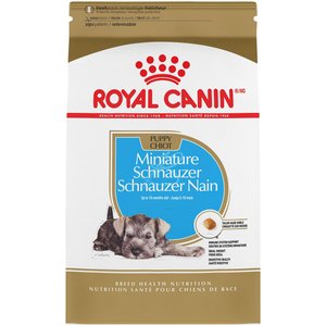 Royal Canin Breed Health Nutrition Miniature Schnauzer Puppy Dry Dog Food, 2.5-lb bag