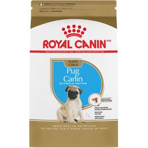 Royal Canin Breed Health Nutrition Pug Puppy Dry Dog Food, 2.5-lb bag