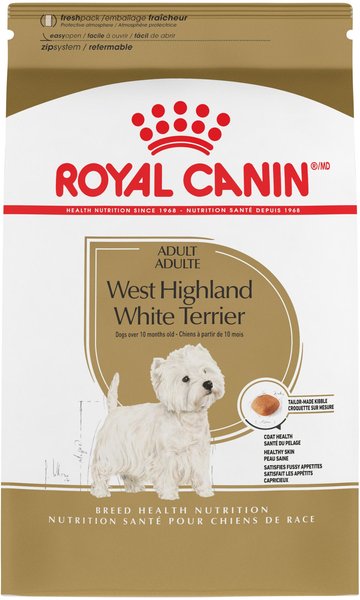 Royal Canin Breed Health Nutrition West Highland White Terrier Adult Dry Dog Food, 10-lb bag slide 1 of 10