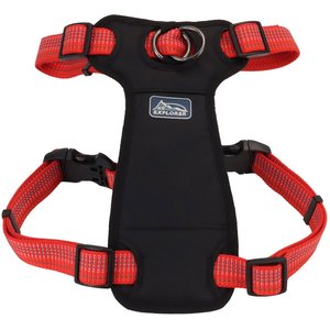 K9 Explorer Brights Reflective Front-Connect Harness, Canyon, Large, 1-in x 26-38-in