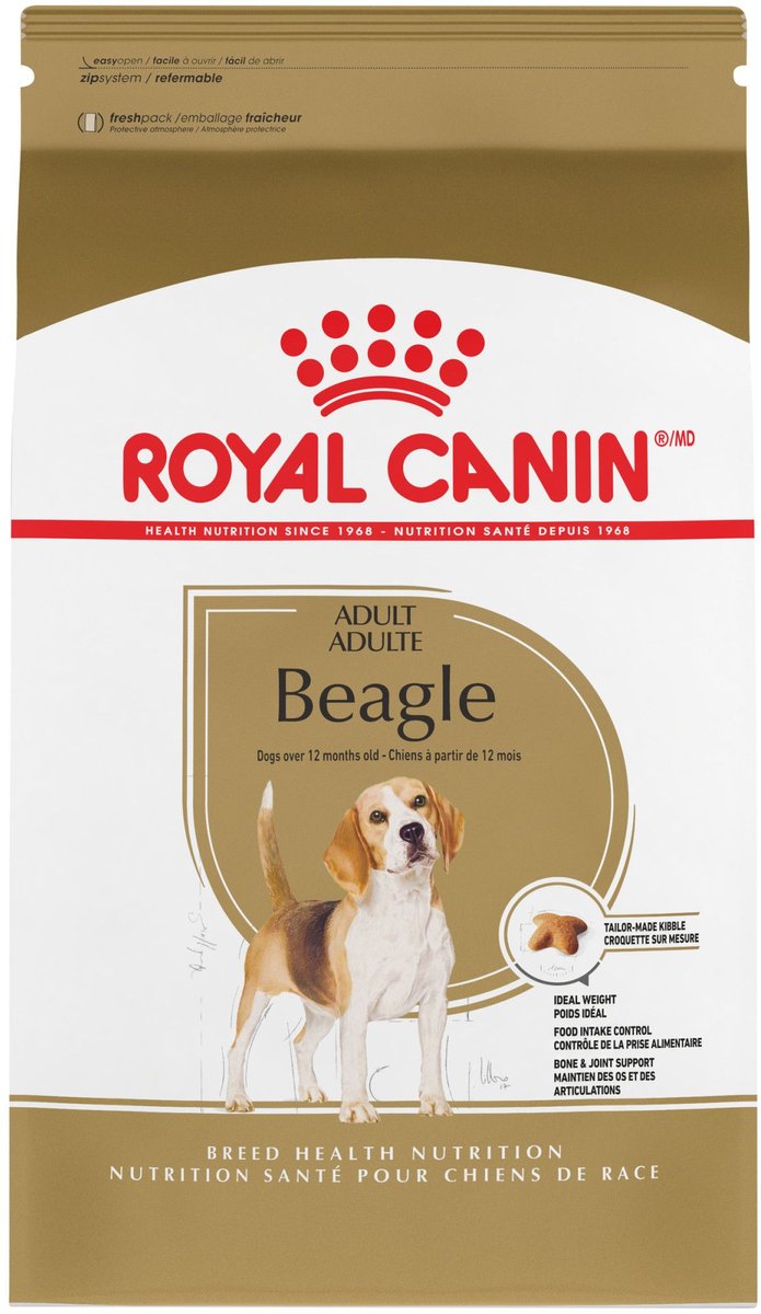 Beagle diet dog food hotsell