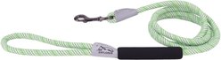 K9 Explorer Brights Reflective Braided Rope Snap Leash, Meadow