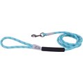 K9 Explorer Brights Reflective Braided Rope Snap Leash, Ocean