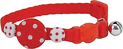 Li'l Pals Kitten Embellishment Collars, Red Buttons