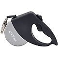 Li'l Pals Retractable Leash with Alligator Snap, Grey