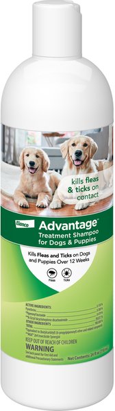 Advantage flea and outlet tick shampoo for cats