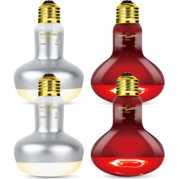 UVB 80-watt Mercury ZOO MED Lamp, Reptile Self-Ballasted Terrarium Vapor UV PowerSun