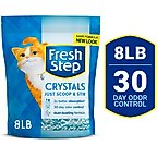 Fresh Step Fresh Scented Non-Clumping Crystal Cat Litter, 8-lb bag