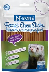 N-Bone Bacon Flavor Chew Sticks Ferret Treat, 1.87-oz bag