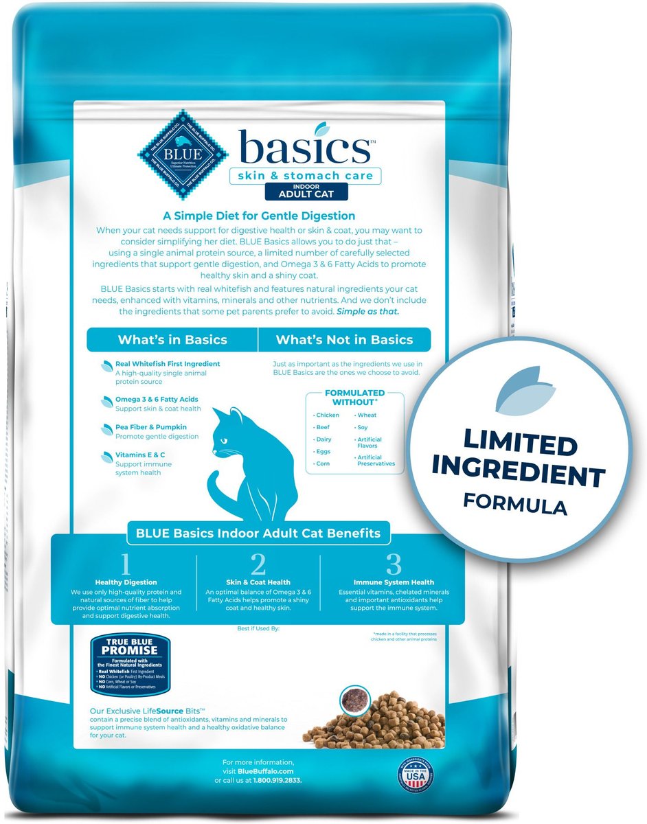 Blue buffalo basics clearance limited ingredient cat food