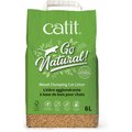 Catit Go Natural Wood Clumping Cat Litter, 6.4-lb bag