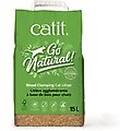 Catit Go Natural Wood Clumping Cat Litter, 16.5-lb bag