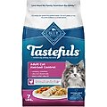 Blue Buffalo Tastefuls Hairball Control Natural Chicken & Brown Rice Recipe Adult Dry Cat Food, 7-lb bag