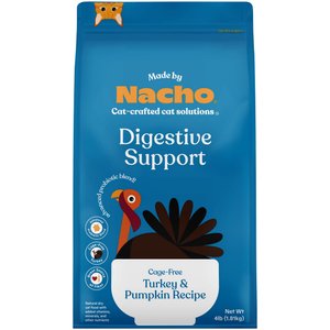 Made by Nacho Cage-Free Chicken, Turkey & Bone Broth Recipe with Freeze-Dried Raw Pork Livers Grain-Free High-Protein Dry Cat Food