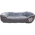 D-Art Collection Dog & Cat Bed, Grey, Medium