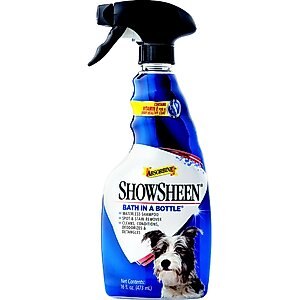 Absorbine ShowSheen Bath in a Bottle Dog Spray, 16-oz bottle