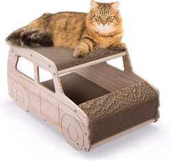 Coziwow Car-Shaped Cat Scratcher Board with Catnip slide 2 of 9