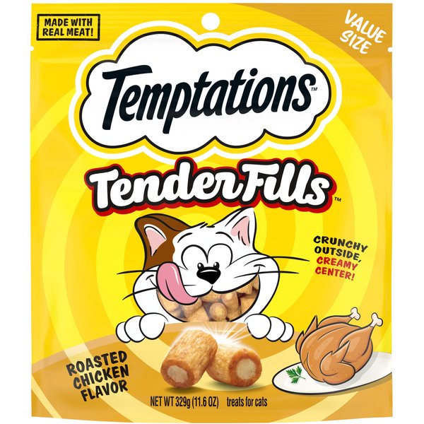 TEMPTATIONS Feline Favorites Classic Variety Pack Soft & Crunchy Cat