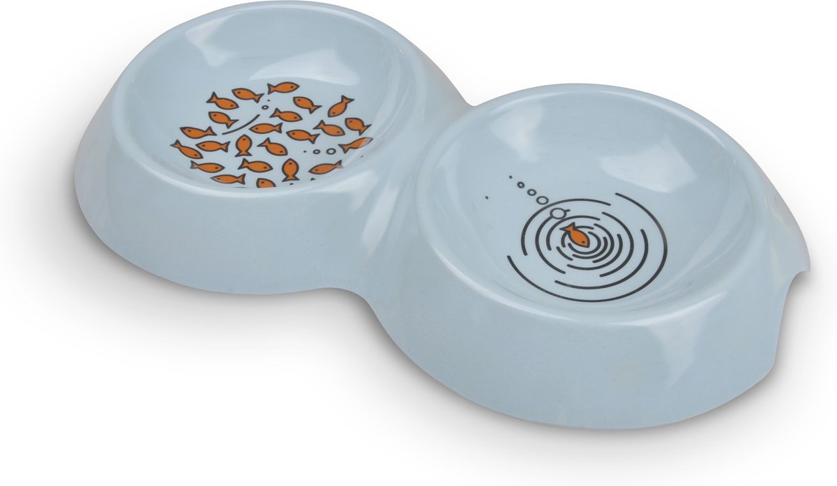 Van Ness Ecoware Double Dish with Non-Skid Silicone