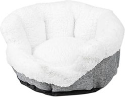 Archstone Pets Round Glove Cat & Dog Bed, Gray, Large slide 2 of 6