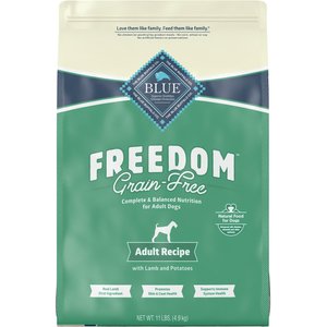 Blue Buffalo Freedom Adult Lamb Recipe Grain-Free Dry Dog Food, 11-lb bag