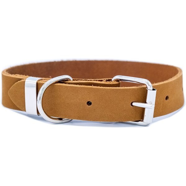8310 - 1.25" Leather K9 Agitation Collar - Boston Leather
