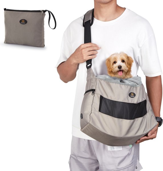 Dog Lift Harness, Dog Carry Sling For Small And Medium Cats Dogs Portable Pet Carrier Bag Small Dogs Sling Carrier Outdoor Puppy Cat Adjustable Strap S