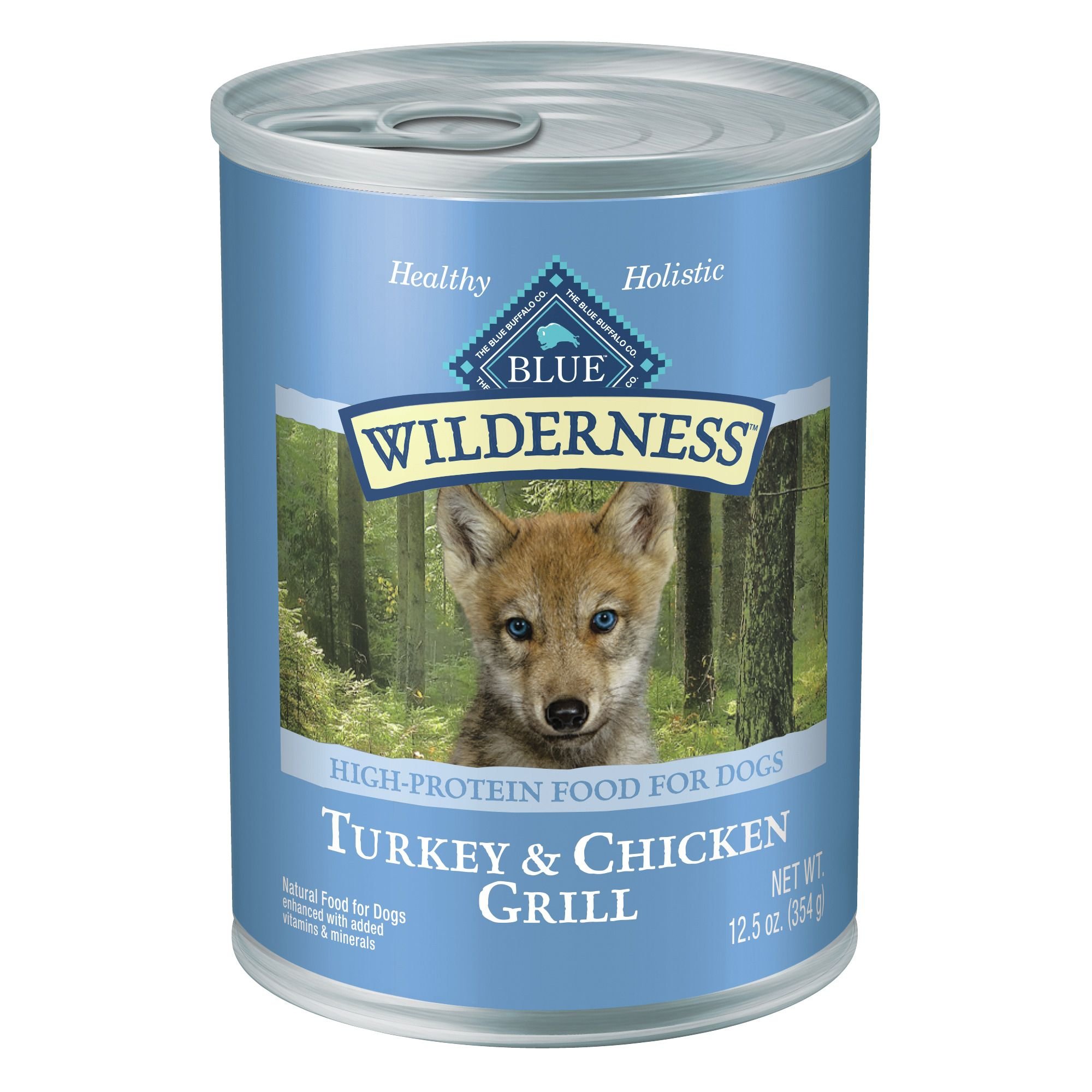 BLUE BUFFALO Wilderness Turkey Chicken Grill Grain Free Puppy Canned Dog Food reviews Chewy