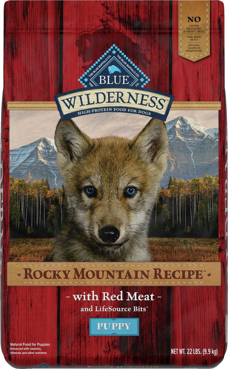 blue buffalo rocky mountain red meat