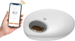 INSTACHEW Purechew Mix Smart Dog & Cat Feeder, for Dry & Wet Food, White