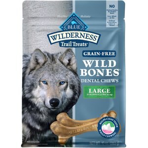 Blue Buffalo Wilderness Wild Bones Large Dental Chews