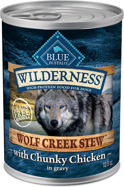 Blue fashion wilderness canned food