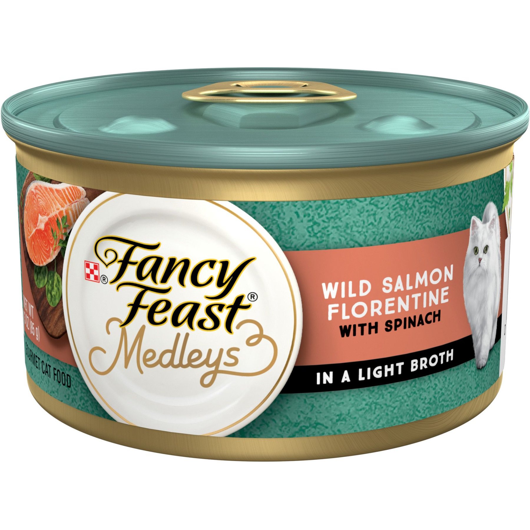 Fancy feast hot sale savory salmon