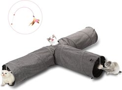 Ownpets T Shape Tunnel Cat Toy