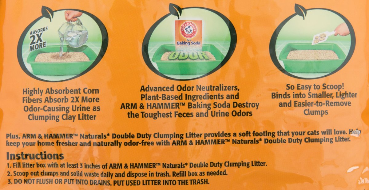 Arm and hammer outlet naturals litter