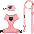 Sassy Woof Reversible Dog Harness & Leash, Dolce Rose, Small