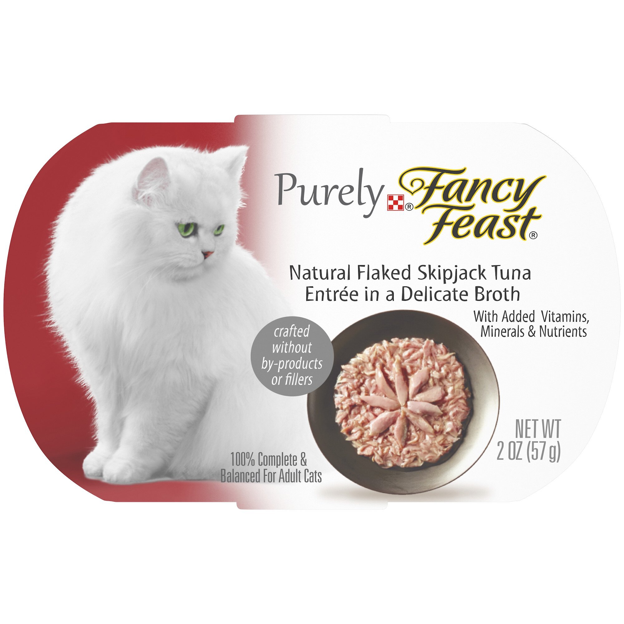 FANCY FEAST Purely Flaked Skipjack Tuna Wet Cat Food Customer Questions