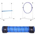 Better Sporting Dogs 3 Piece Essential Agility Equipment Set Dog Toy, Blue
