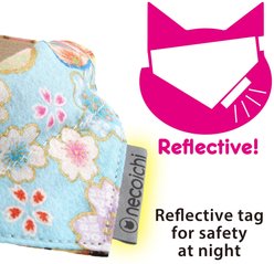 Necoichi Bandana Cat Collar with Air Tag Pocket, One Size, Baby Blue slide 2 of 8