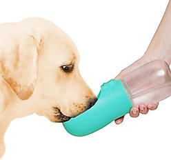 Vila Portable Water Bottle Dog & Cat Travel Dispenser Bowl, 12-oz slide 2 of 6
