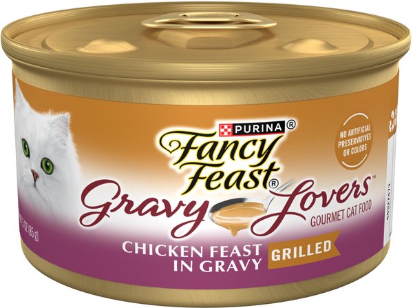 Calories in fancy sale feast gravy lovers