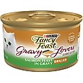 Fancy Feast Gravy Lovers Salmon Feast in Seared Salmon Flavor Gravy Canned Cat Food, 3-oz, case of 24