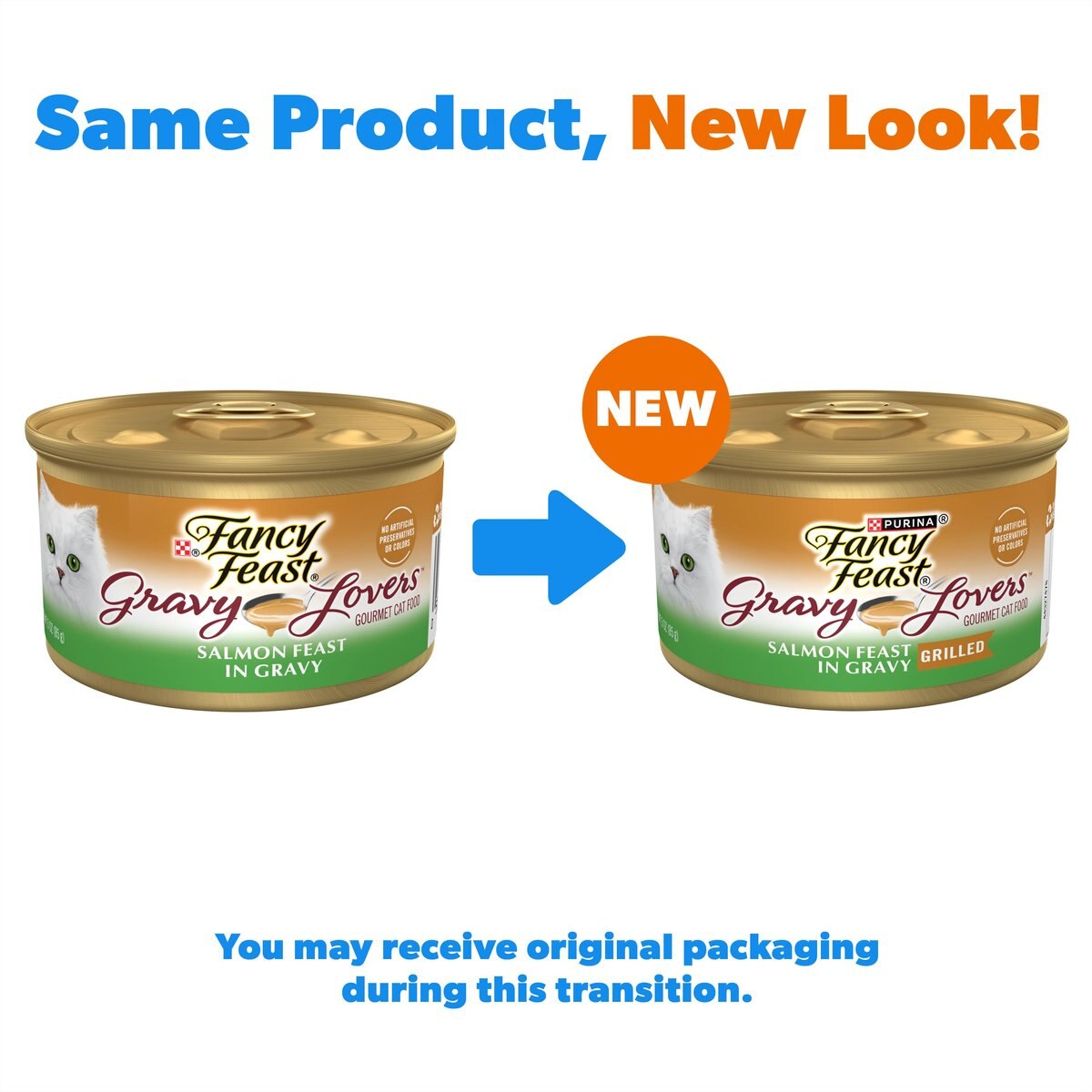 Fancy feast clearance gravy lovers salmon