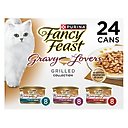 Fancy Feast Gravy Lovers Poultry & Beef Feast Variety Pack Canned Cat Food, 3-oz, case of 24