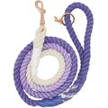 Sassy Woof Rope Dog Leash, Ombre Purple