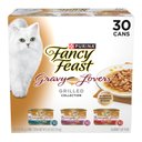 Fancy Feast Gravy Lovers Poultry & Beef Feast Variety Pack Canned Cat Food, 3-oz, case of 30