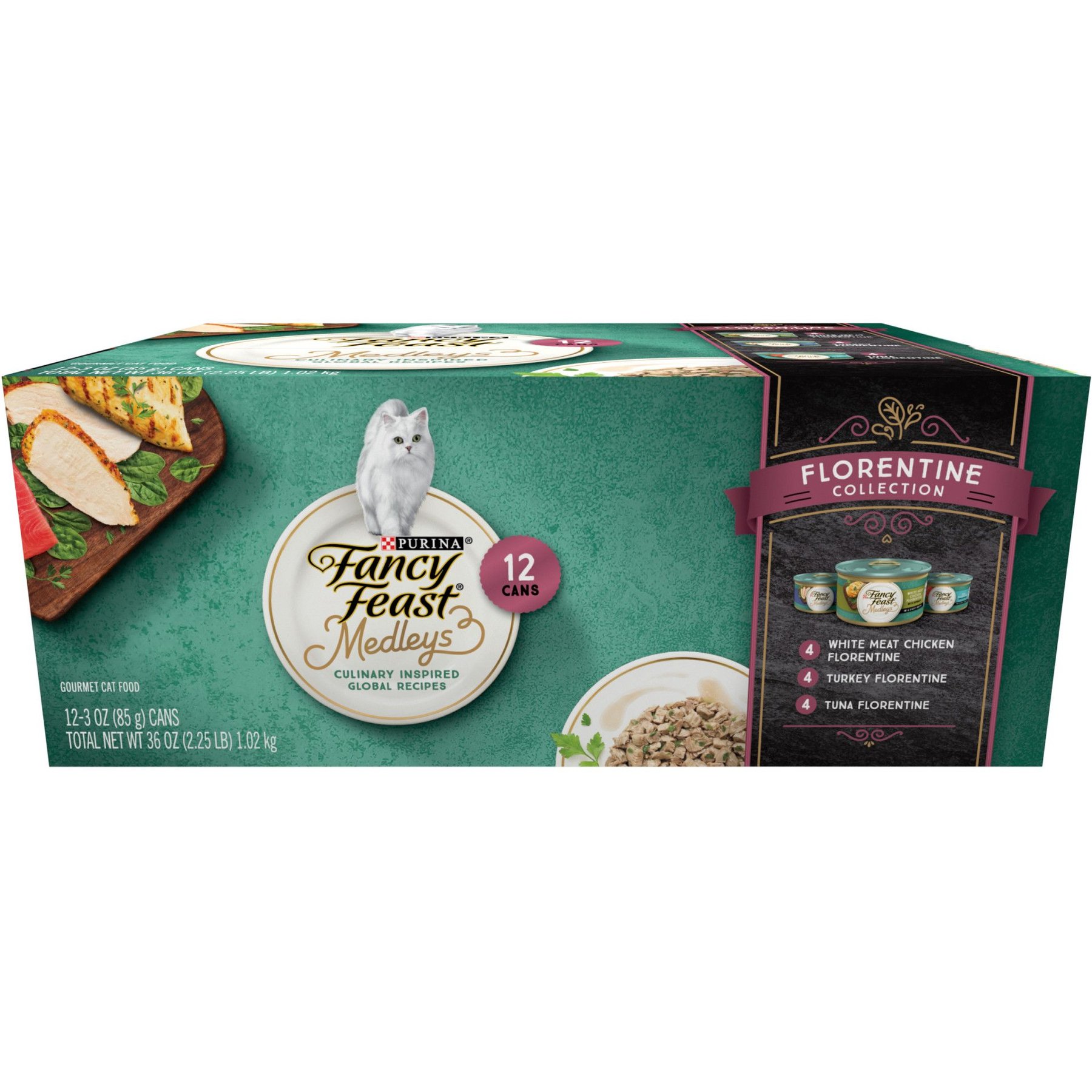 Purina Fancy Feast Grilled Seafood Feast Variety Cat Food