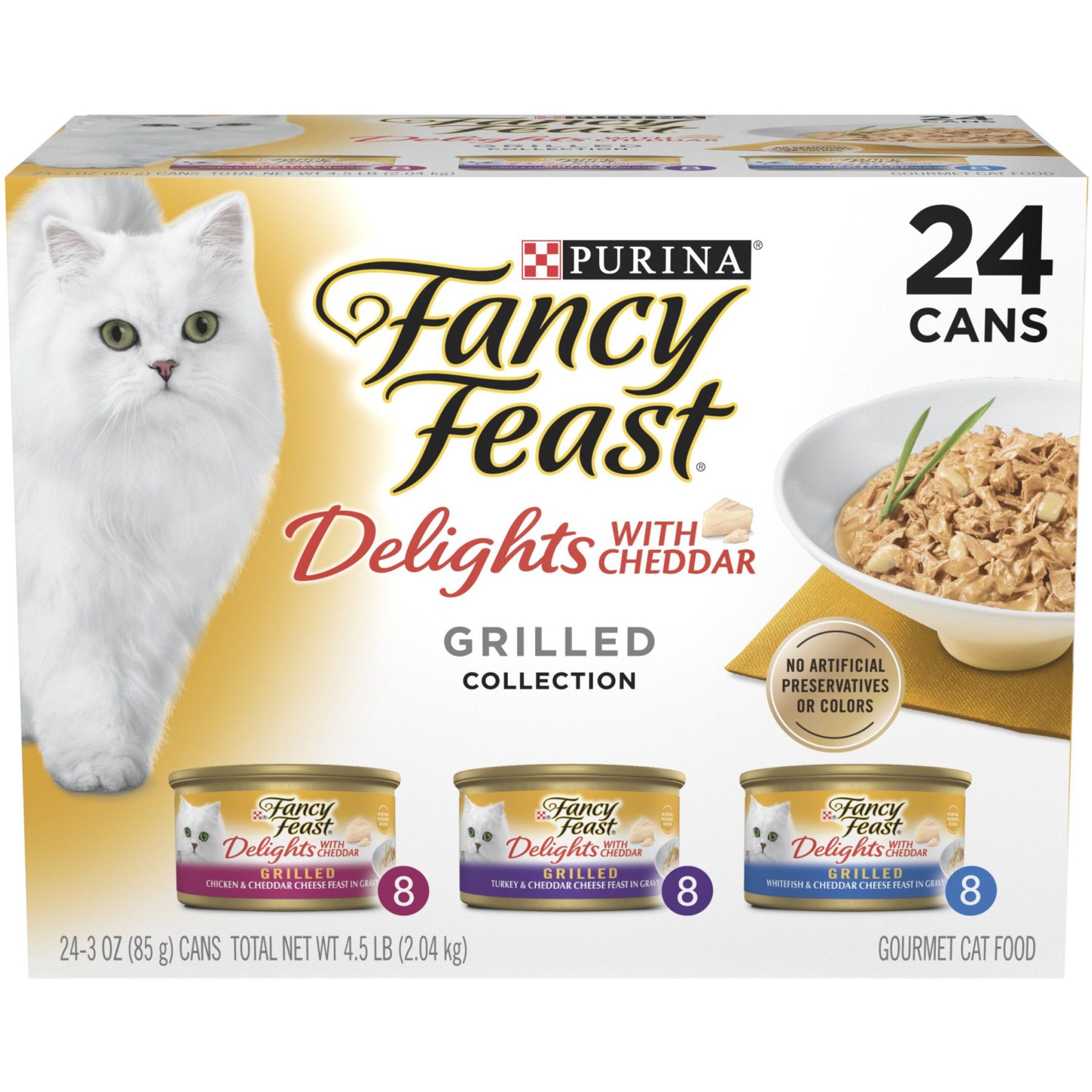 Chewy fancy feast wet hotsell cat food